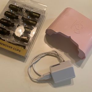Kiara Sky Beyond Home LED Lamp and Aprés gel nail remover clips
